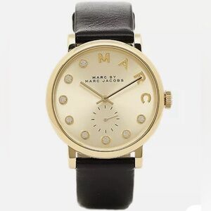 Marc Jacobs Baker Gold Dial Watch MBM1499 in excellent condition with manual
